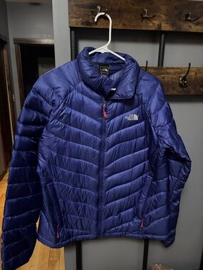 The North Face Women's Blue Puffer Jacket